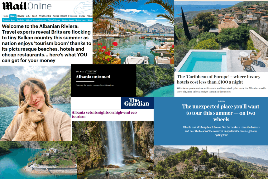 tourism, albania, article, headlines
